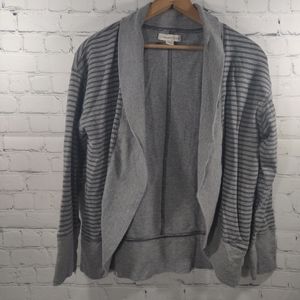3/$25 Coldwater Creek Striped Cardigan Size L/14